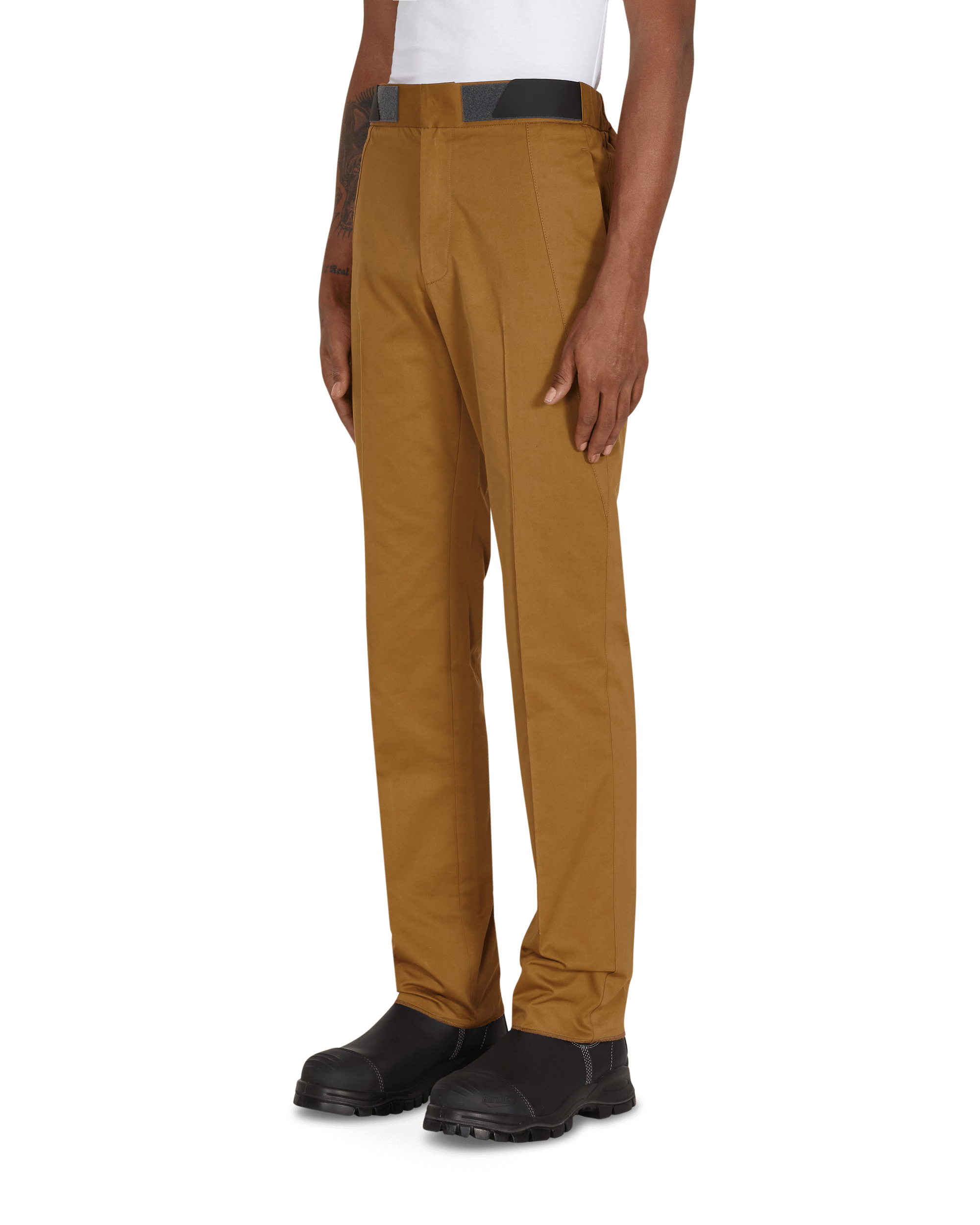 Slam Jam DIAGONAL ATTICA PANT Brown Pants Trousers SJZMPA01FA01 BRW002