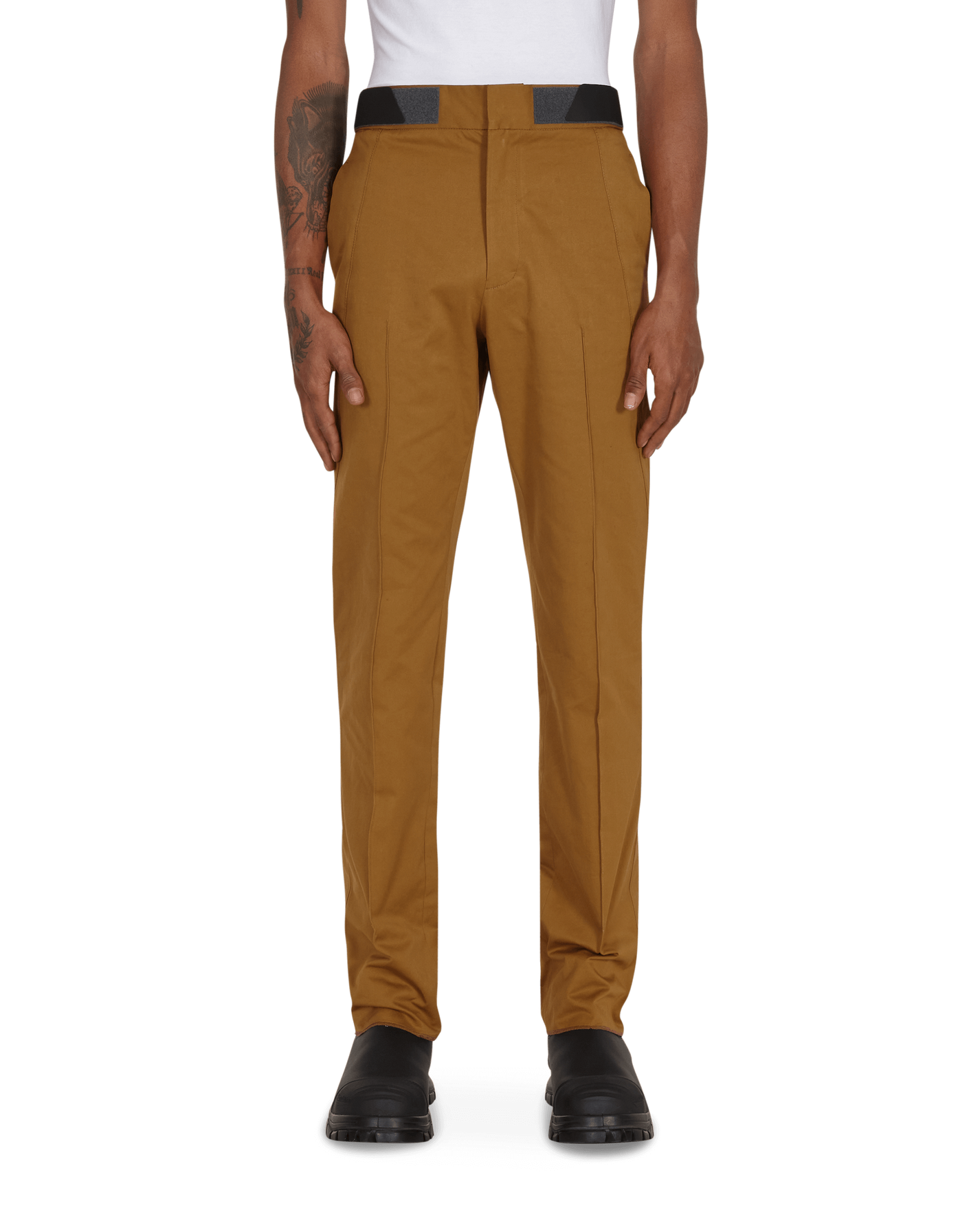 Slam Jam DIAGONAL ATTICA PANT Brown Pants Trousers SJZMPA01FA01 BRW002