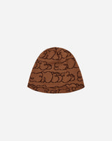 Sneeze Magazine Beanies Brown Hats Beanies SNEEZEBEANIES 001