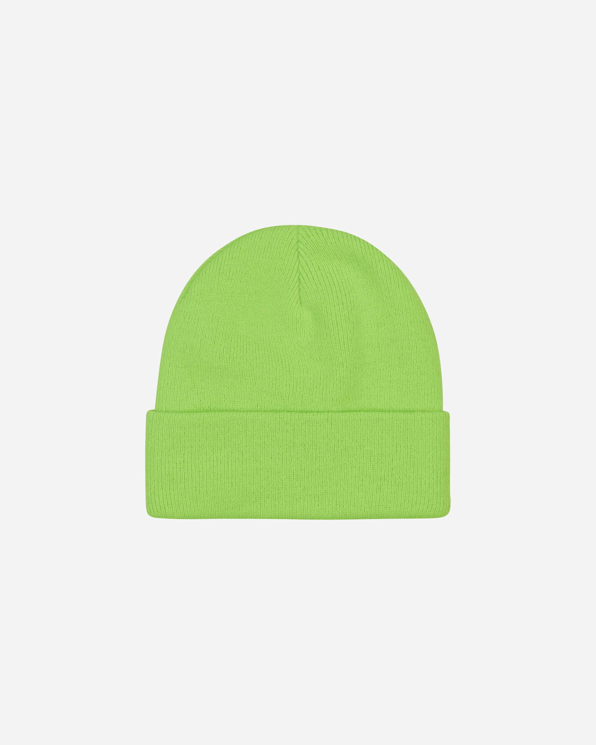 Stüssy Stock Cuff Beanie Flo Green Hats Beanies 1321020 FLGR