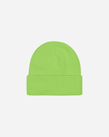 Stüssy Stock Cuff Beanie Flo Green Hats Beanies 1321020 FLGR