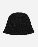 Stüssy Cable Knit Bucket Hat Black Hats Bucket 1321193 0001