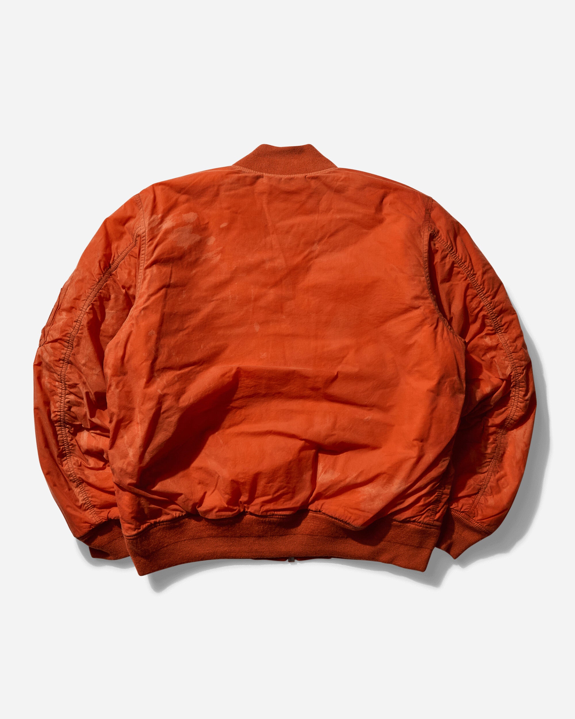 Stüssy Quilted Bomber Waxed Rust Coats and Jackets Bomber Jackets 115803SJ 0627