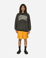 Stüssy Stussy Intl Relaxed Hood Washed Black Sweatshirts Hoodies 118550 0034