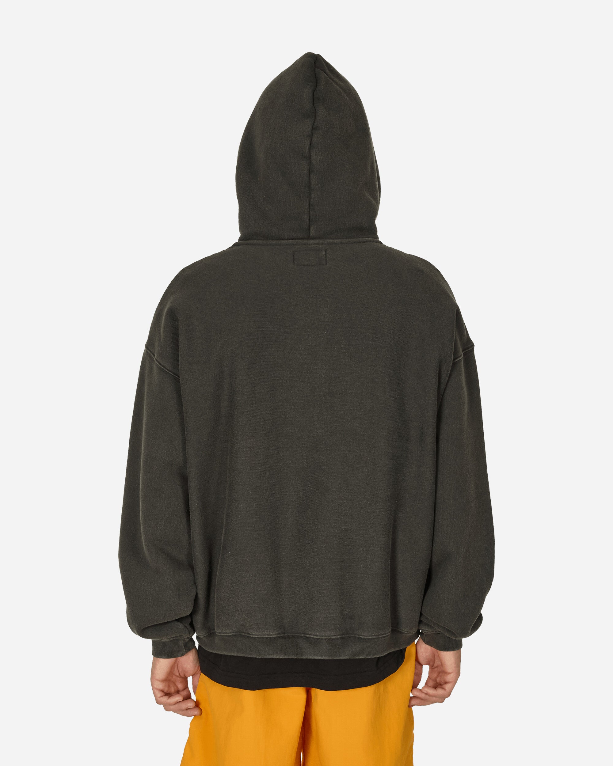 Stüssy Stussy Intl Relaxed Hood Washed Black Sweatshirts Hoodies 118550 0034