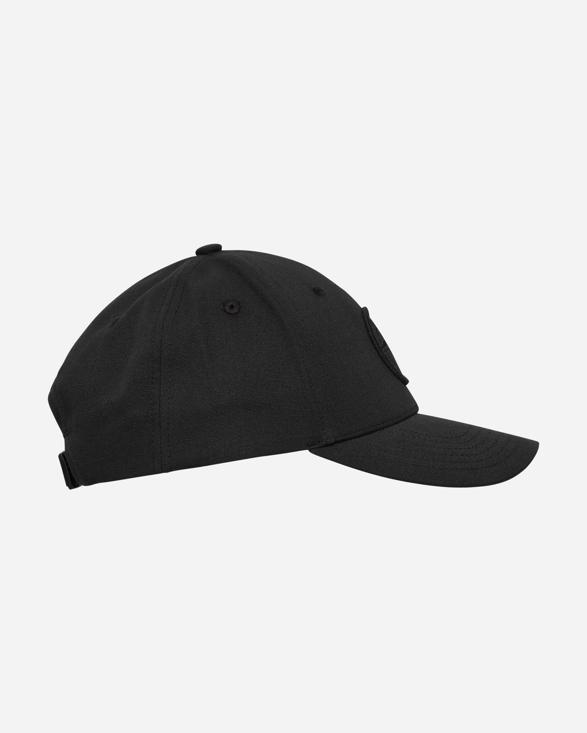 Stone Island Logo Hat Black Hats Caps 811599661 A0029