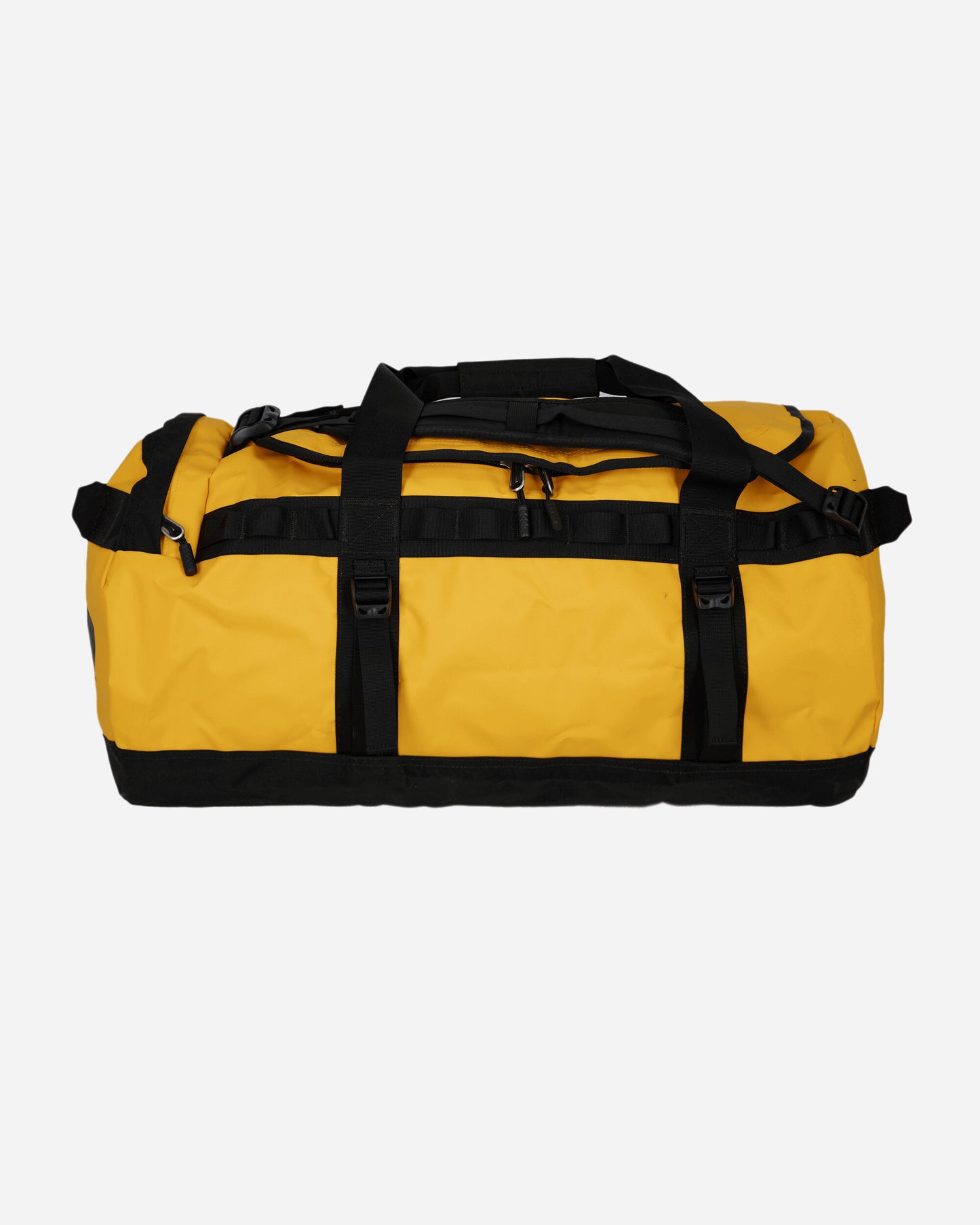 The North Face Base Camp Duffel - M Summit Gold-Tnf Black-N Bags and Backpacks Travel Bags NF0A52SA 4WP