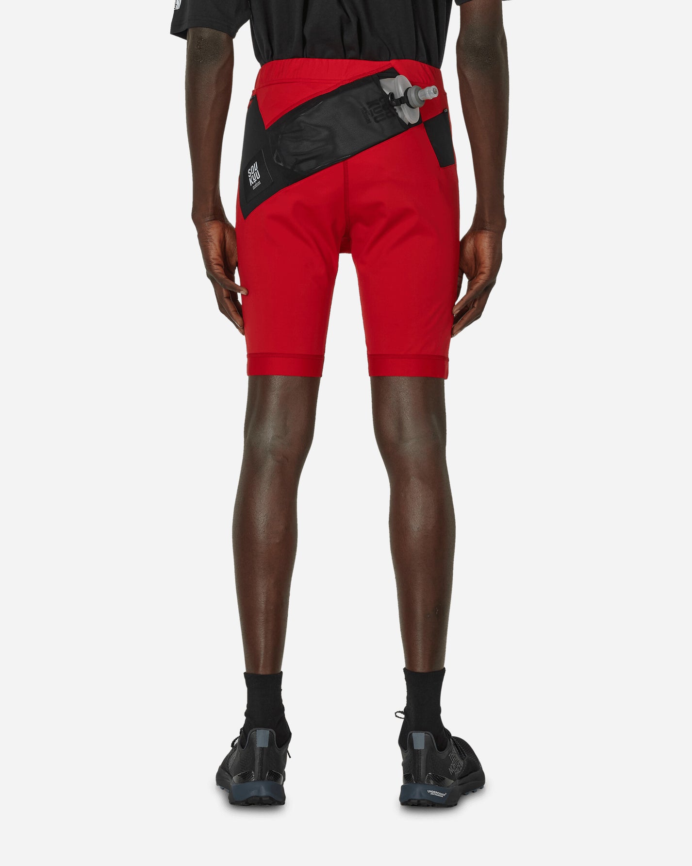 The North Face Project X Tnf X Project U Performance Short Tight Chili Pepper Red-TNF Black Shorts Short NF0A87UM VOL1