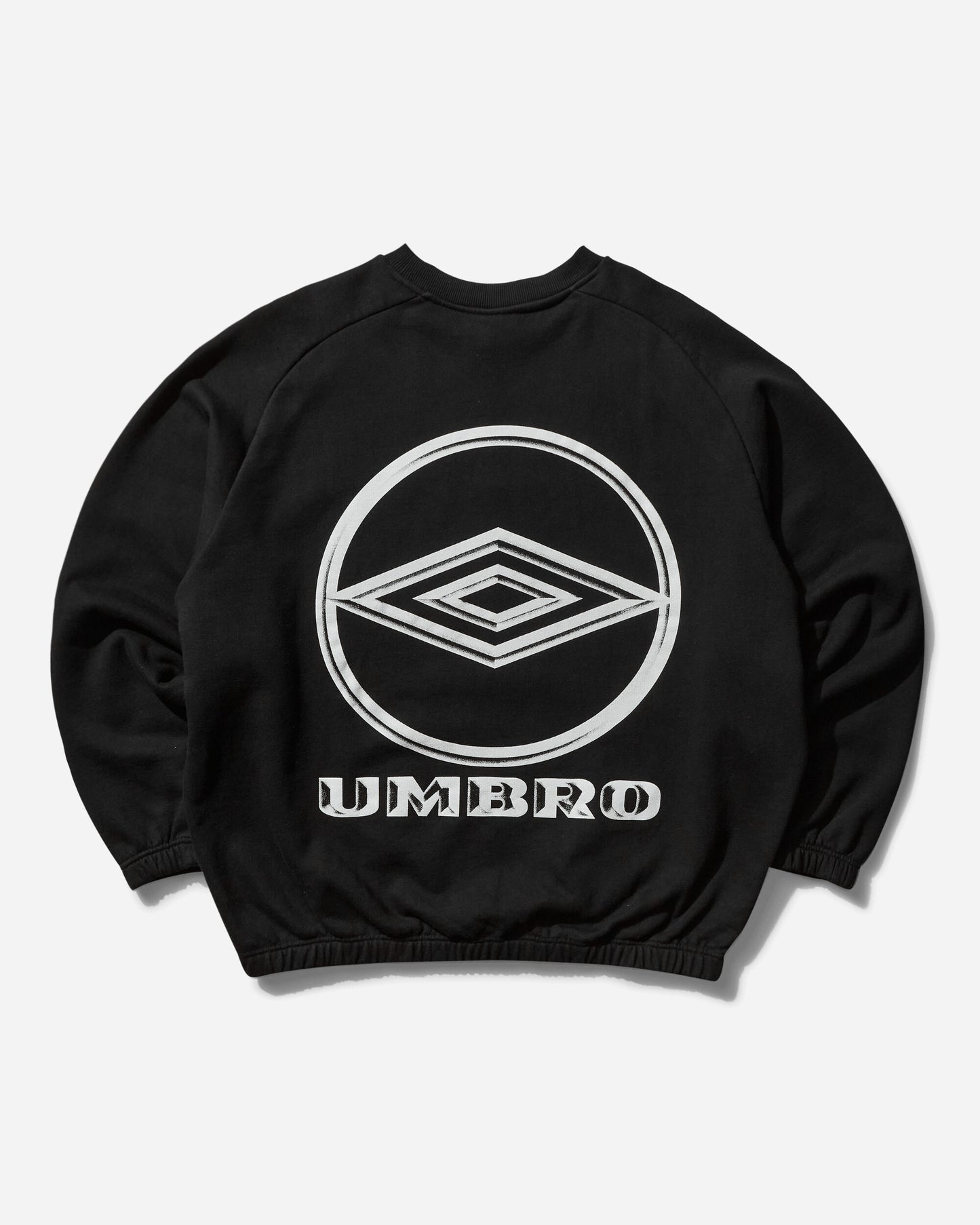 Umbro Crewneck Tee Logo Black Sweatshirts Crewneck UBMW006JY06 BLK0001