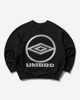 Umbro Crewneck Tee Logo Black Sweatshirts Crewneck UBMW006JY06 BLK0001