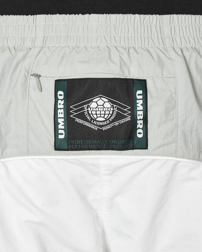 Umbro Track Pants White/Grey/Green Pants Trousers 62003U Wht Gry Gree