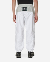 Umbro Track Pants White/Grey/Green Pants Trousers 62003U Wht Gry Gree