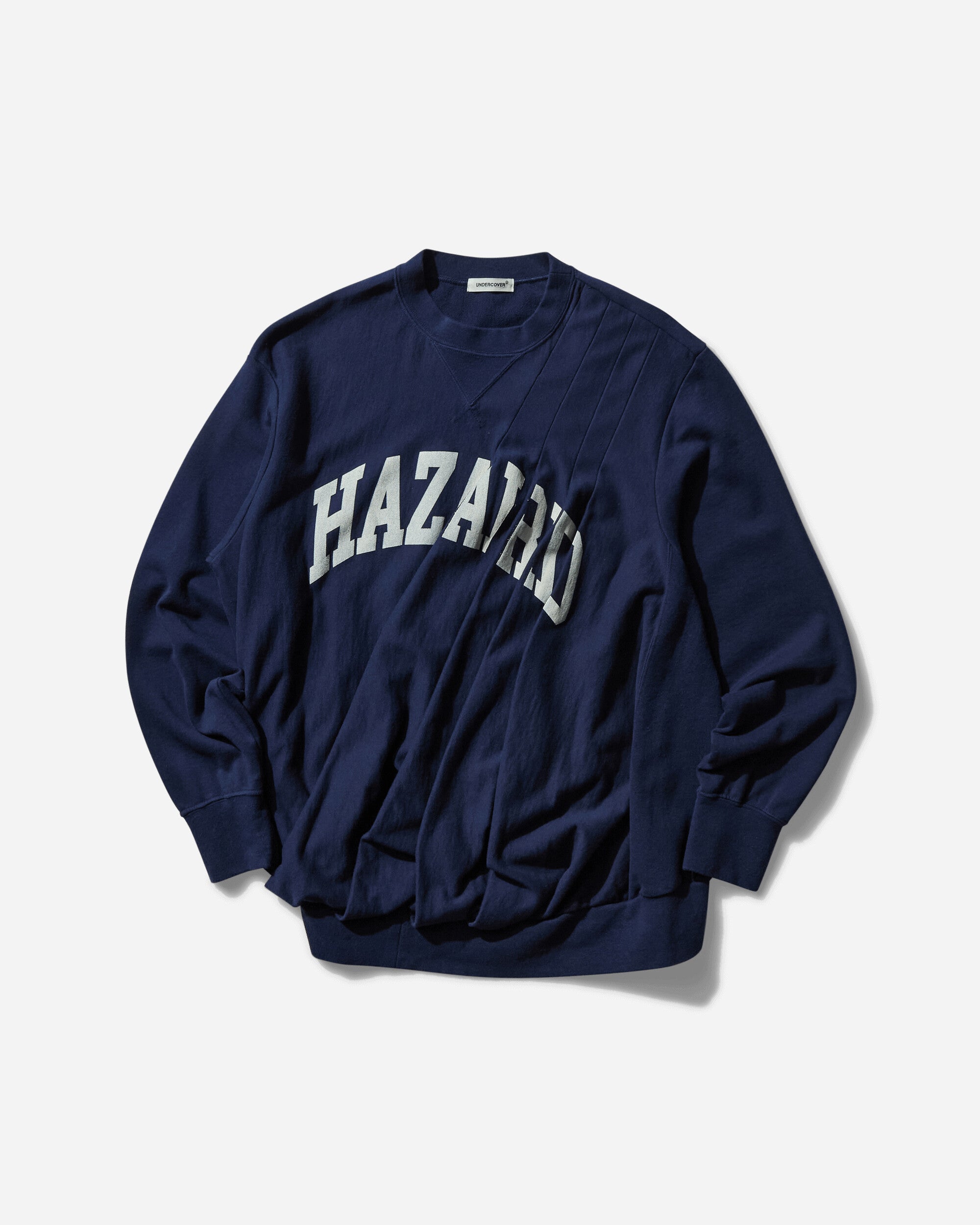 Undercover Wmns C/S Navy Sweatshirts Crewneck UP1E1801-1 001