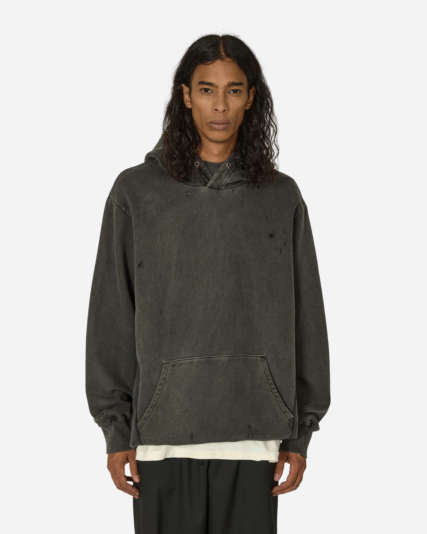 Undercover C/S Charcoal Sweatshirts Hoodies UP2D4801 CHARCOAL