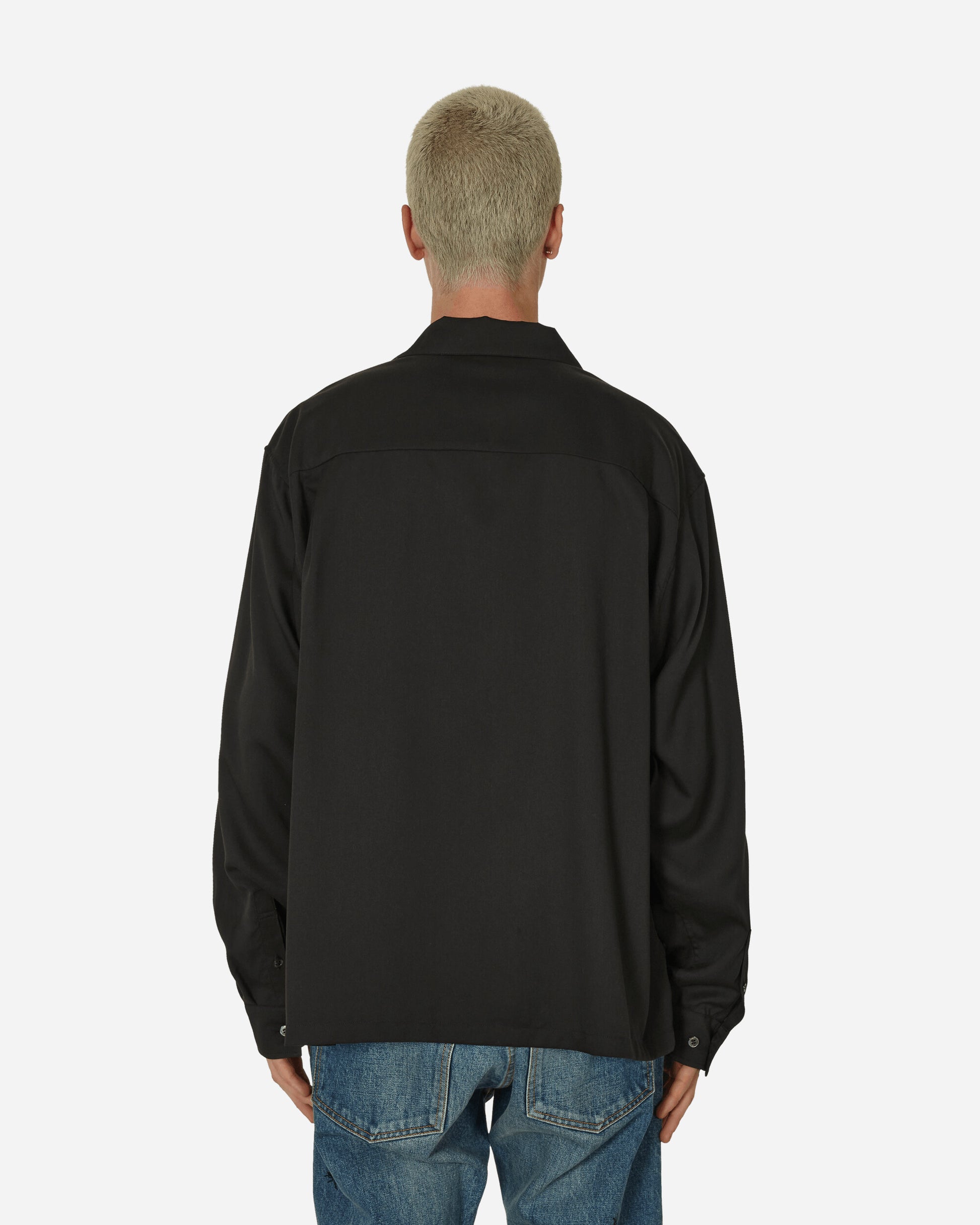 Undercover Shirt Blouse Black Shirts Longsleeve Shirt UP1D4401-2 1