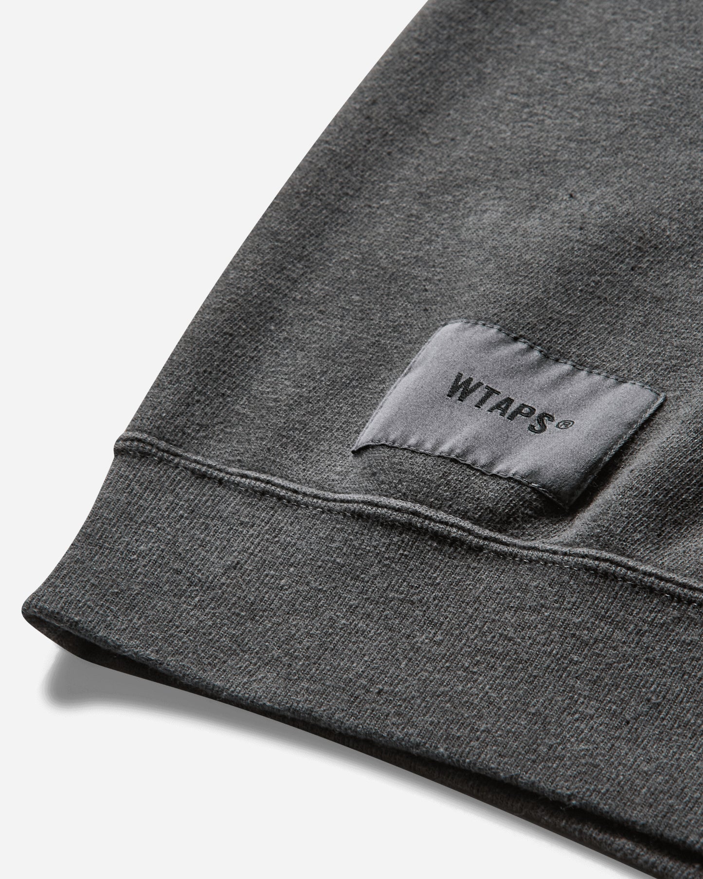 WTAPS Cut & Sewn 16 Black Sweatshirts Crewneck 242ATDT-CSM16 001