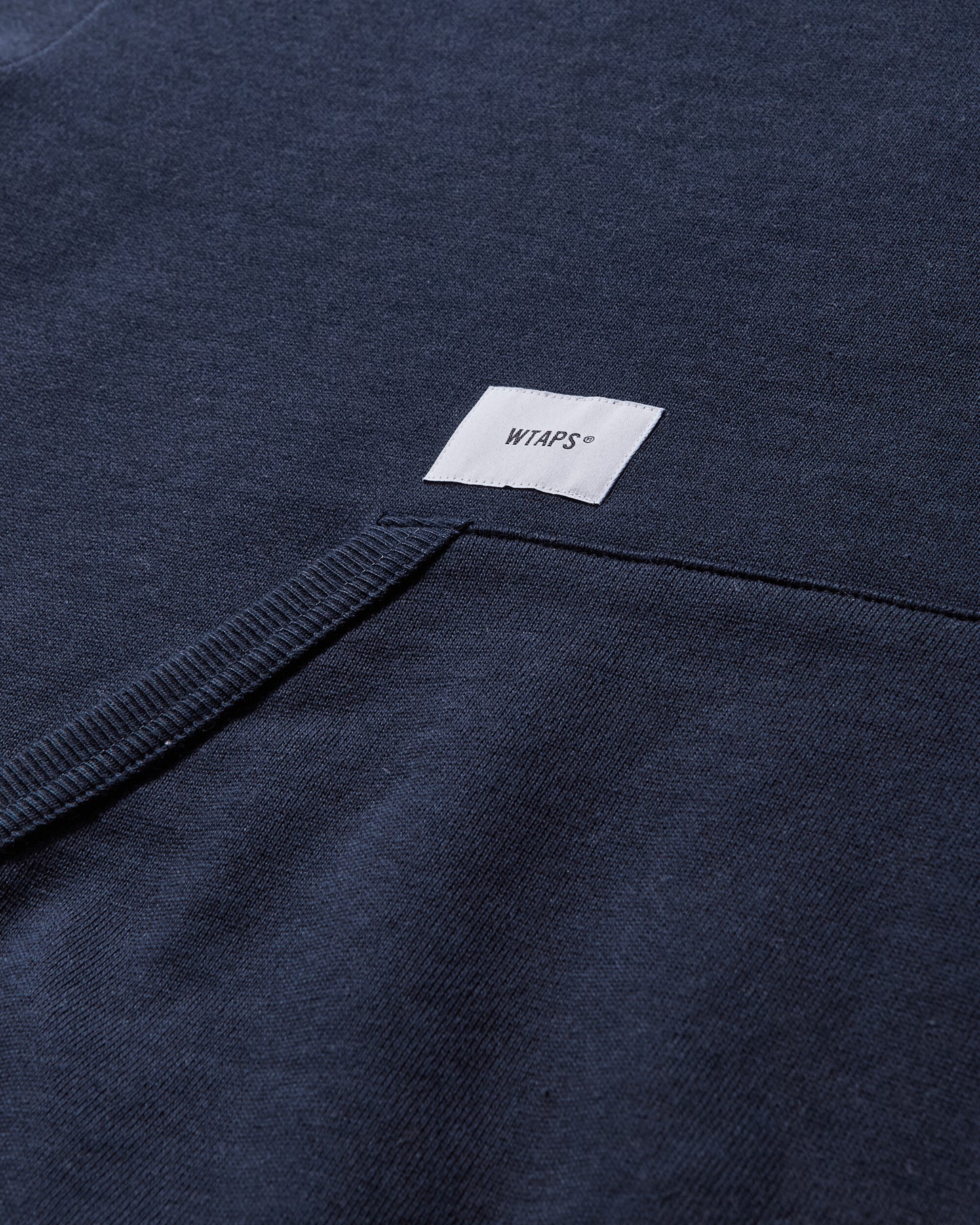 WTAPS Cut & Sewn 19 Navy Sweatshirts Hoodies 242ATDT-CSM19 002