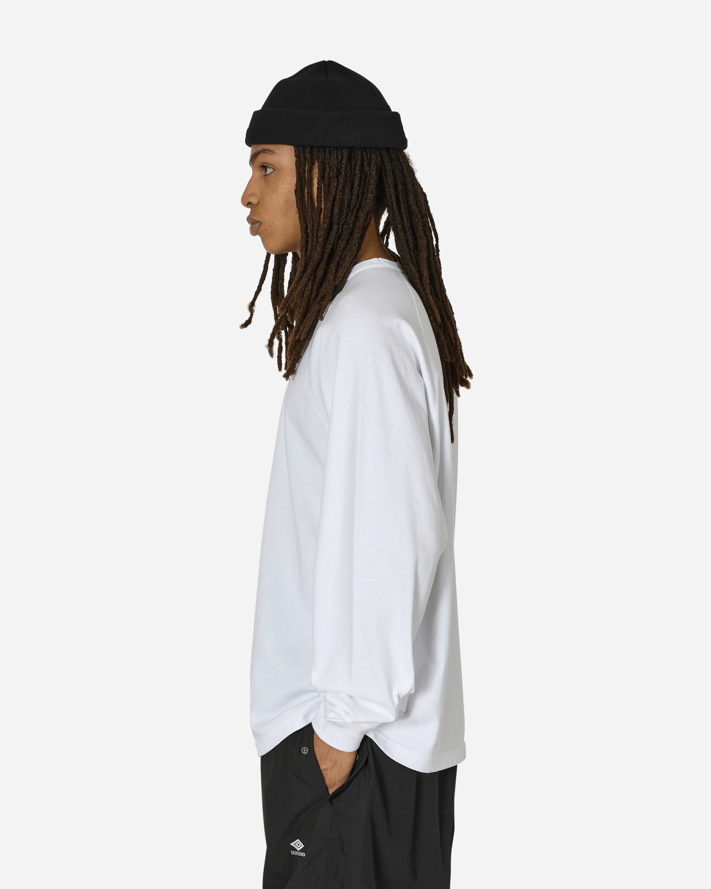 WTAPS Dt Cut & Sewn White T-Shirts Longsleeve 241ATDT-CSM17 WHT