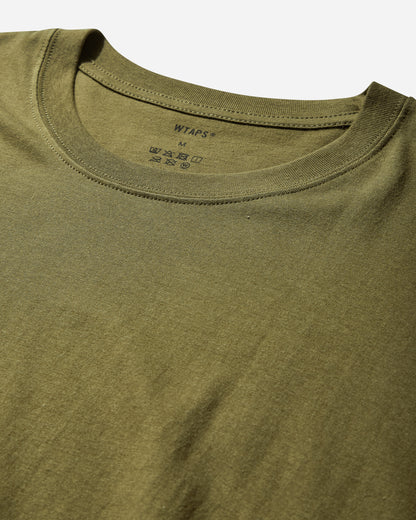 WTAPS Underwear 01 Olive Drab T-Shirts Shortsleeve 242MYDT-UWM01 003