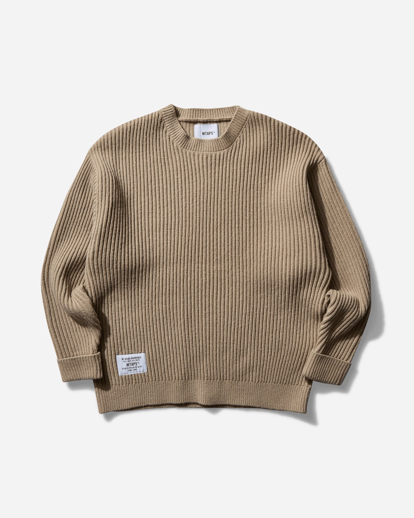 WTAPS Knit 06 Gray  Knitwears Sweaters 242MADT-KNM06 001