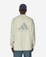 adidas One Bb L/S Tee Cream White Mel T-Shirts Longsleeve IX1971 001