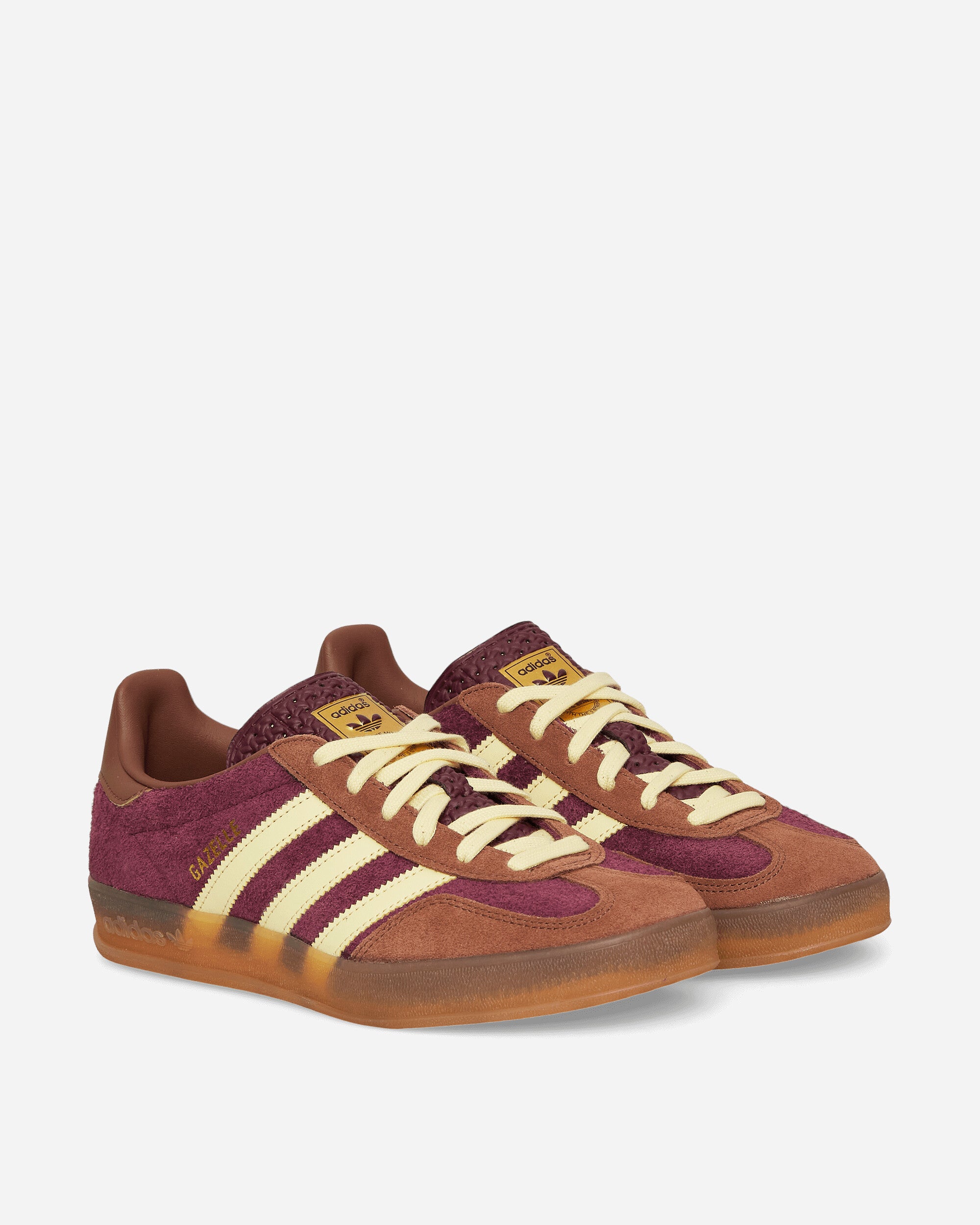 adidas Gazelle Indoor Maroon/Almost Yellow Sneakers Low JI0324