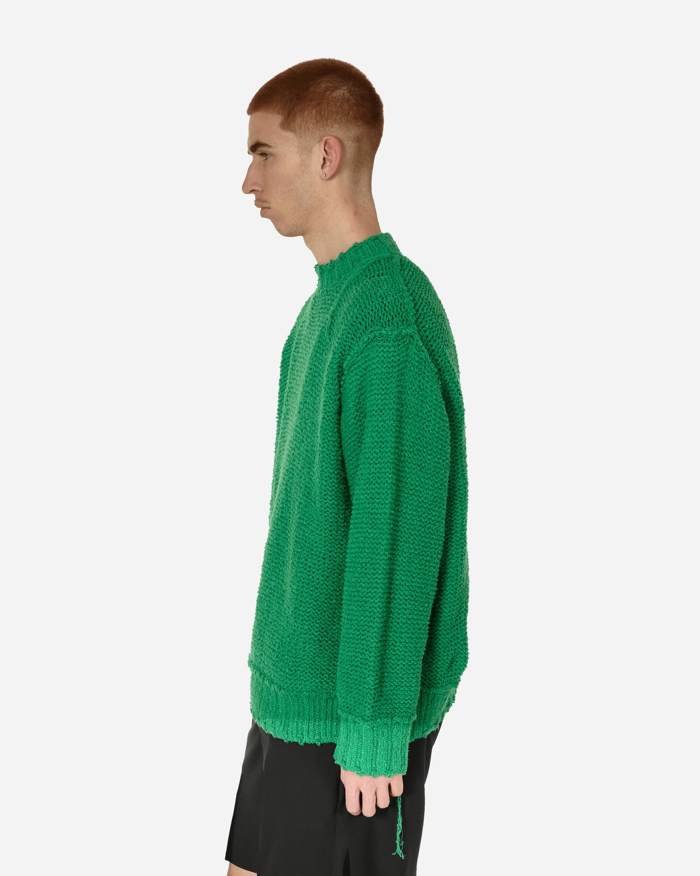 sacai Knit Pullover Green Knitwears Sweaters 24-03330M 551