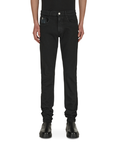 1017 Alyx 9SM 6 Pocket Skinny Black Pants Denim AAMPA0271FA01 BLK0001