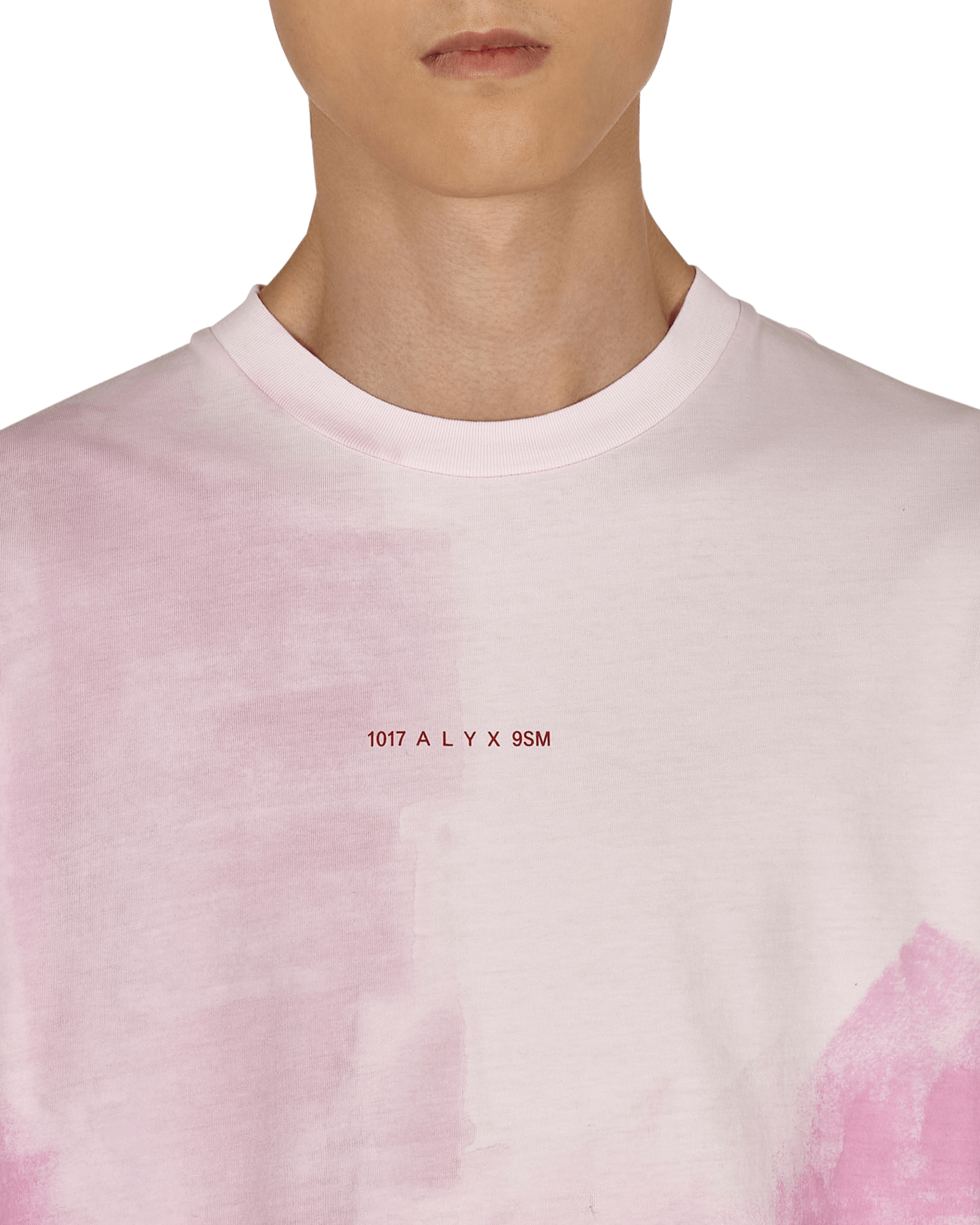 1017 Alyx 9SM Treated Nightmare Soft Pink T-Shirts Shortsleeve AAMTS0253FA01 PNK0006