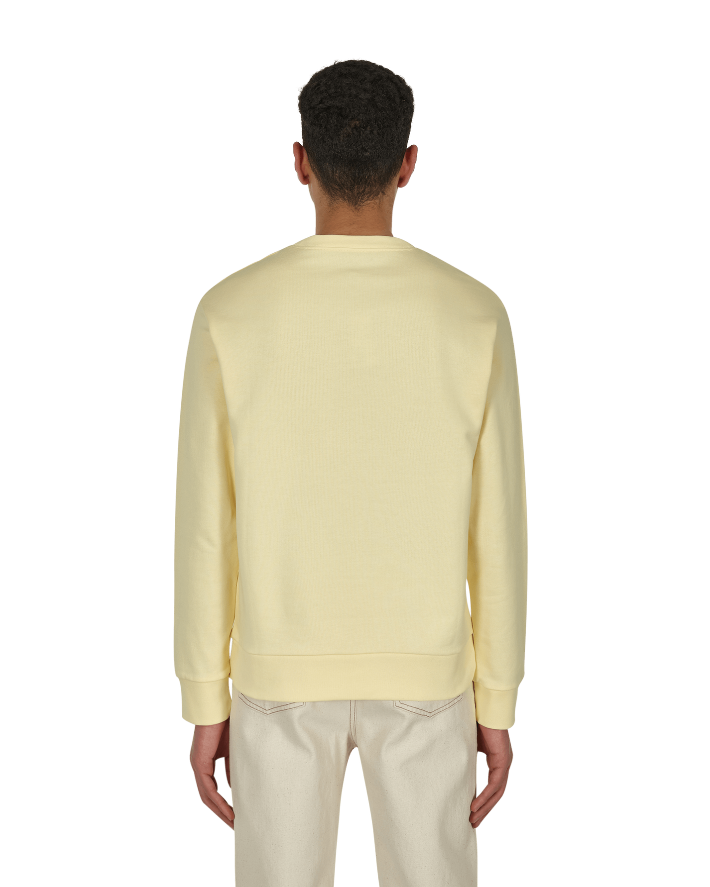 A.P.C. Sweat Steve Light Yellow Sweatshirts Crewneck COEIP-H27621 DAB