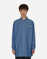 Acne Studios Spartan Oxford Shirt Dusty Blue Shirts Longsleeve BB0457- AAT