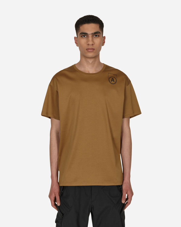 Acronym - Printed T-Shirt Brown