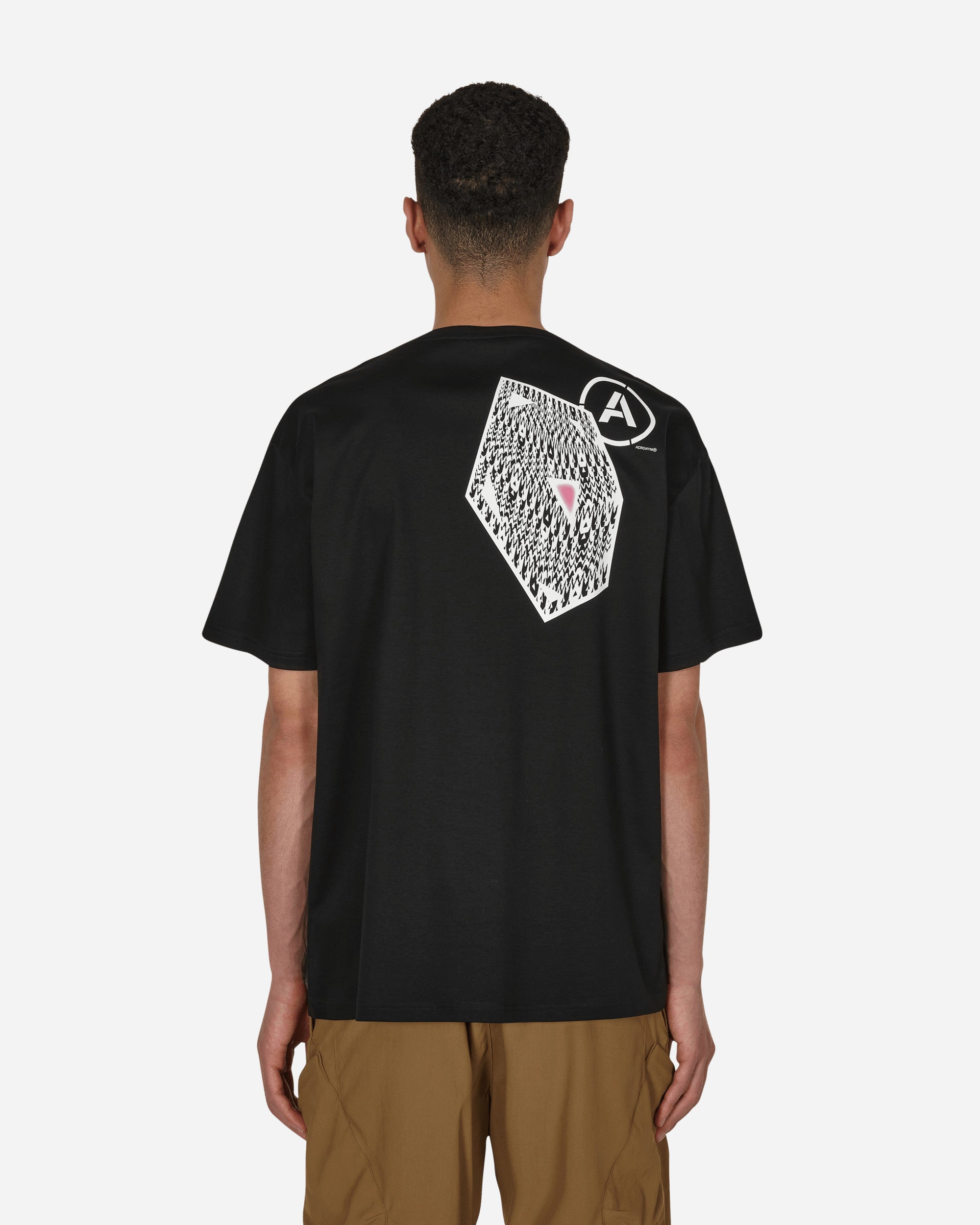 Acronym T-Shirt Black T-Shirts Shortsleeve S24-PR-B BLACK