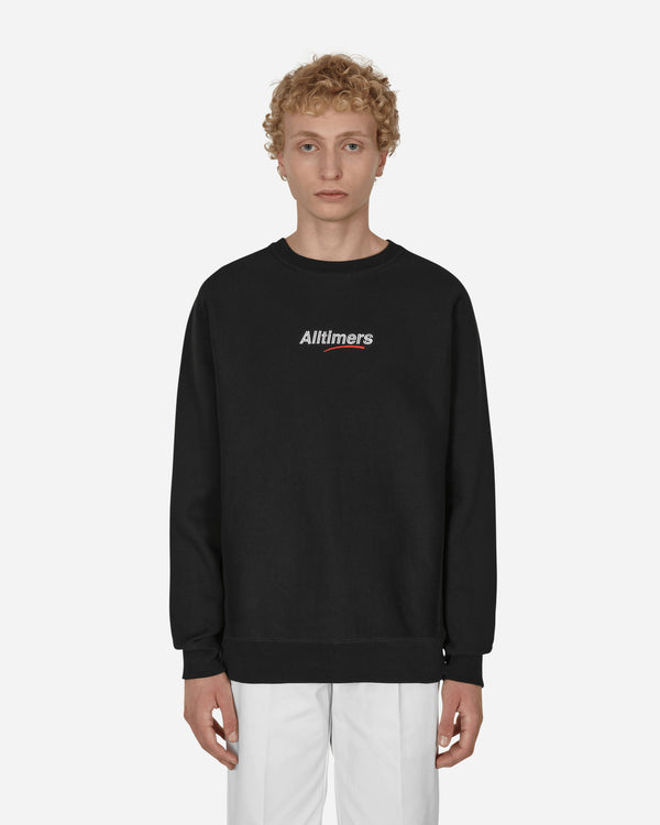 Alltimers - Mini Estate Embroidered Crewneck Sweatshirt Black