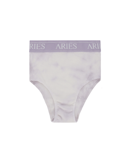 Aries Tie Dye Rib Highwaisted Briefs Lilac Underwear Briefs SRAR00128 LLC