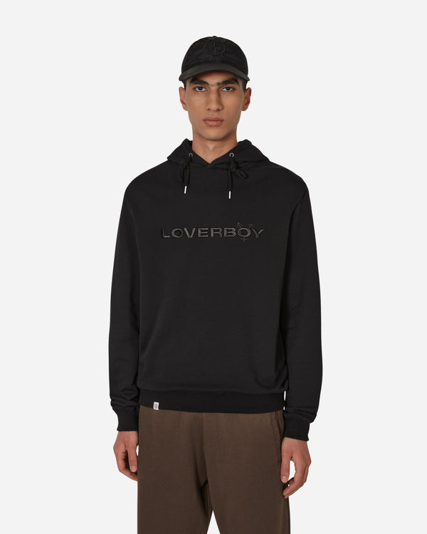 Charles Jeffrey LOVERBOY - Logo Hooded Sweatshirt Black