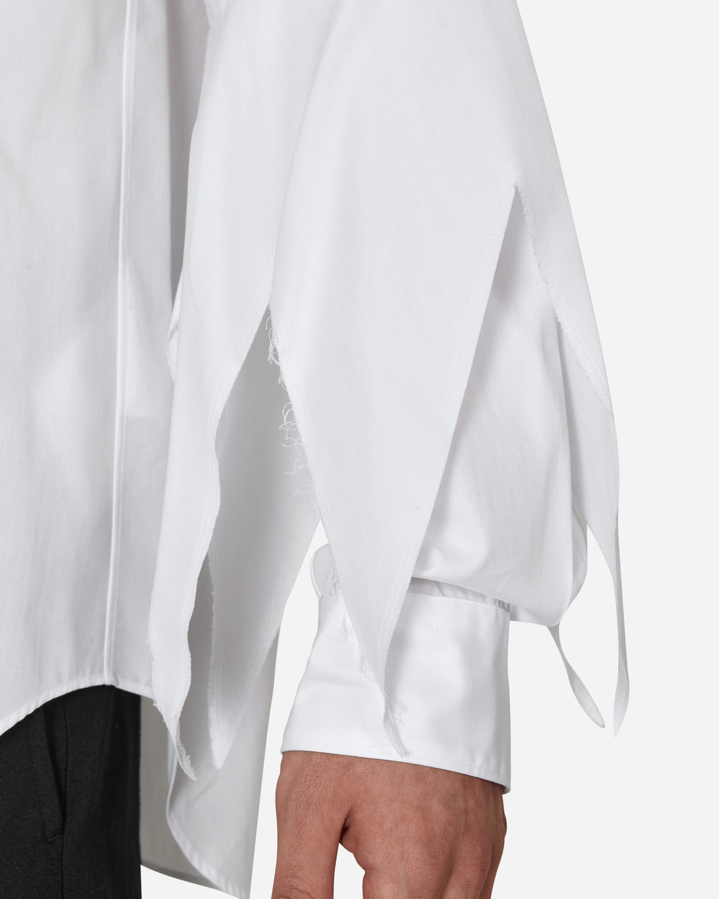 Comme Des Garçons Homme Plus Men'S Shirt White Shirts Longsleeve Shirt PK-B020-051 2