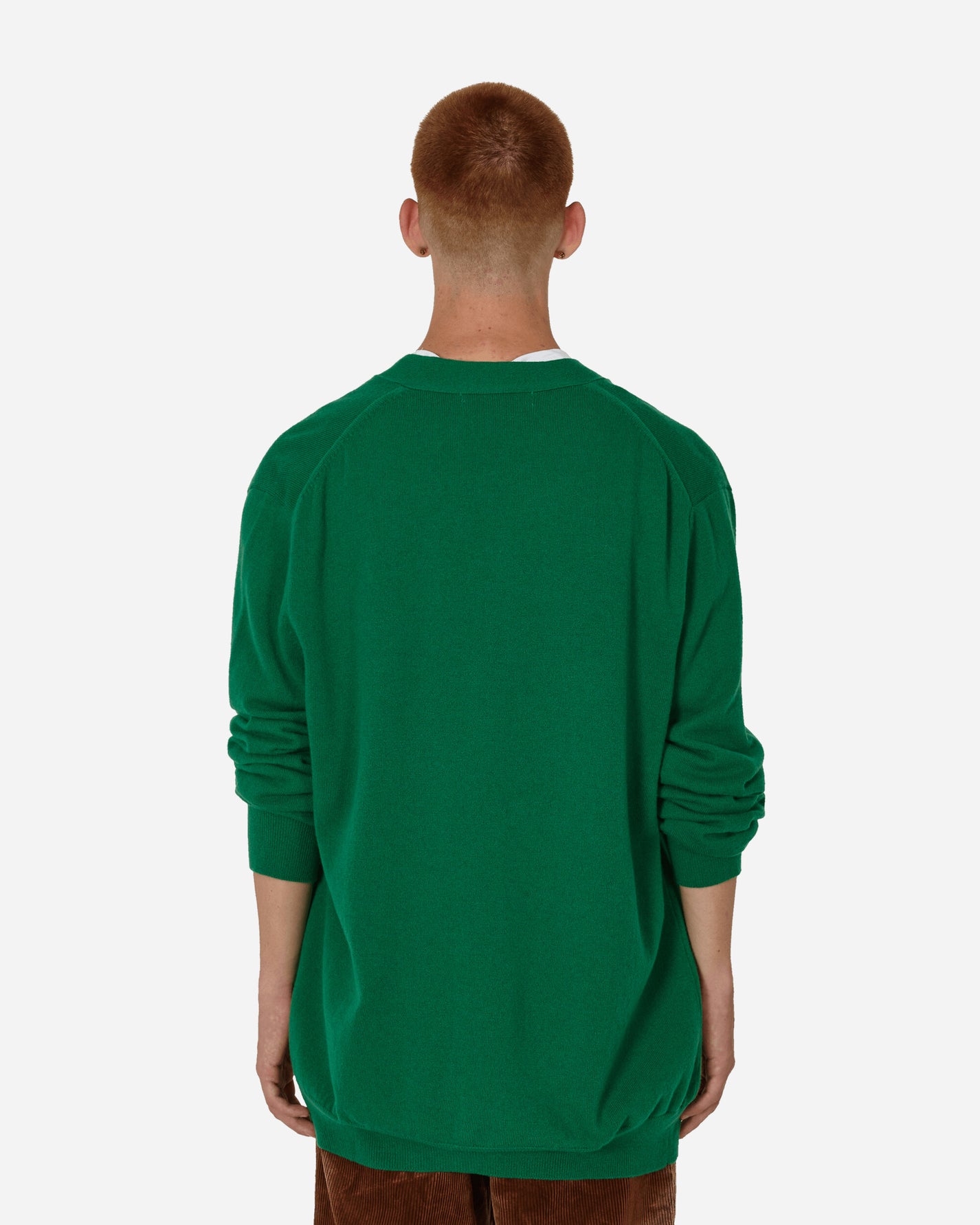 Comme Des Garçons Shirt Mens Cardigan Knit Green Knitwears Cardigans FL-N007-W23 2