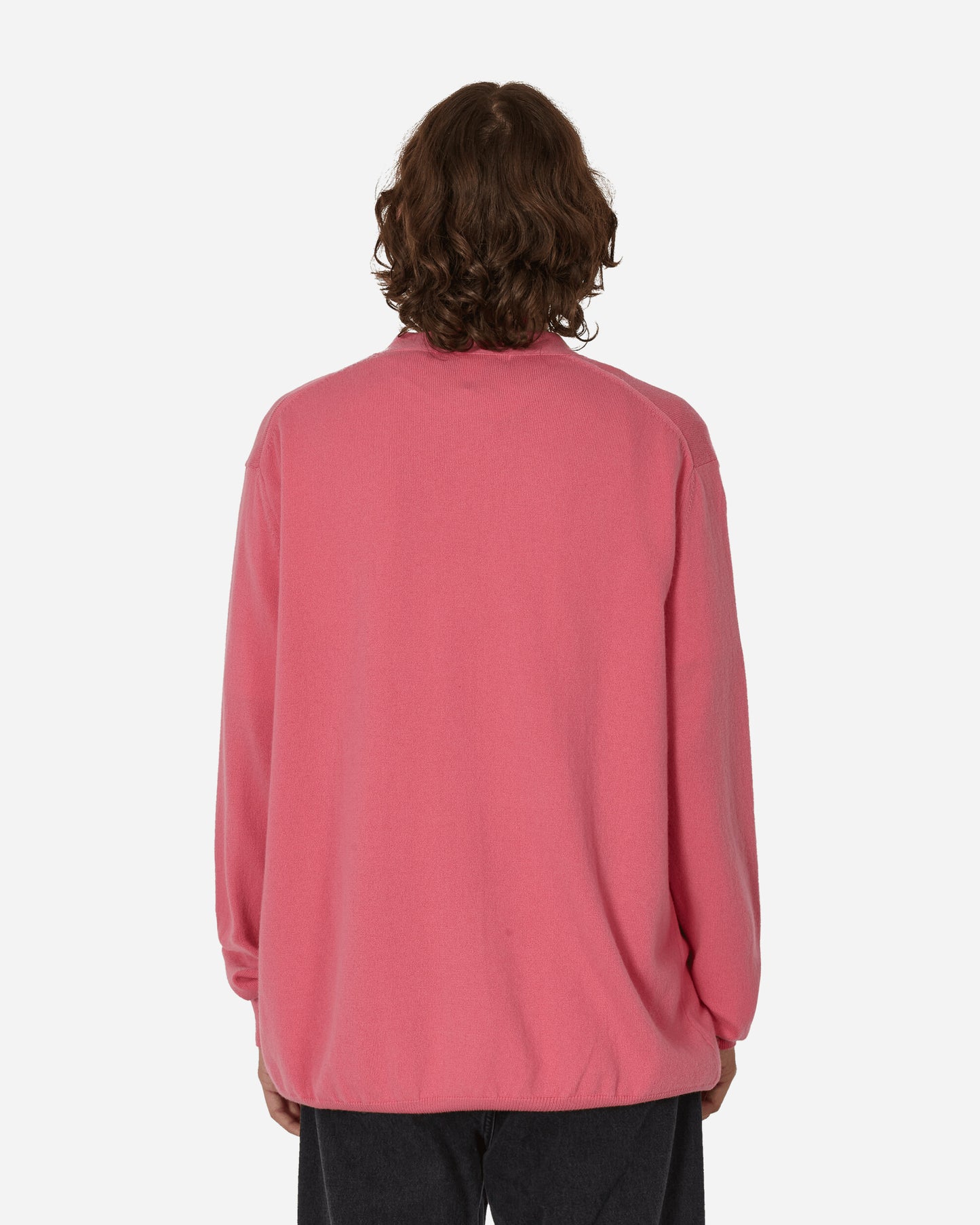 Comme Des Garçons Shirt Mens Cardigan Knit Pink Knitwears Cardigans FL-N007-W23 4