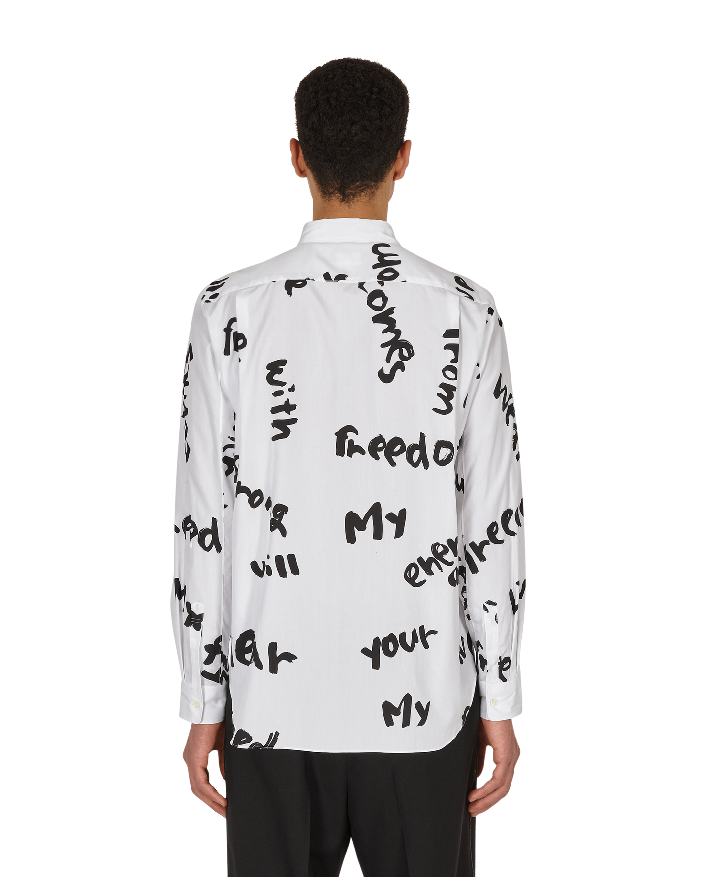 Comme Des Garcons Homme Plus Shirt White Shirts Longsleeve PH-B015-W21 2