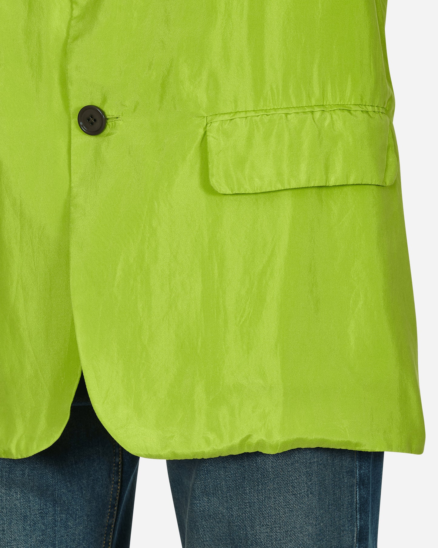 Dries Van Noten Berkleys 4170 Neon Green Coats and Jackets Jackets 020423-4170 629