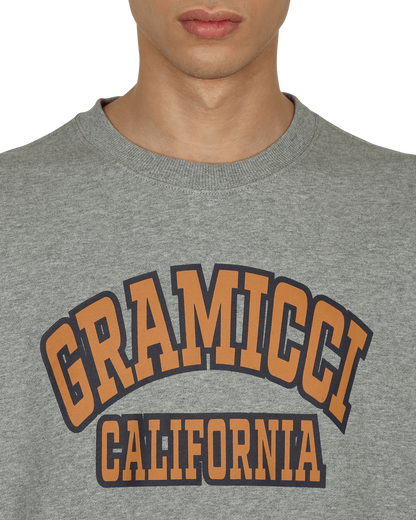 Gramicci Logo Sweatshirt Heathergrey T-Shirts Longsleeve GUJK-21F081 HEATHERGREY