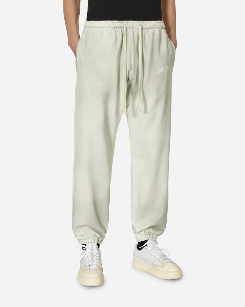 Washed Terry Sweatpants White