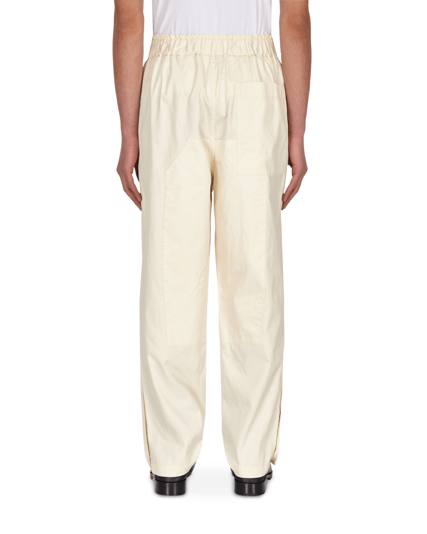 Jil Sander C 02 W Patches Cream White Pants Trousers JSMS312018-MS243800 280