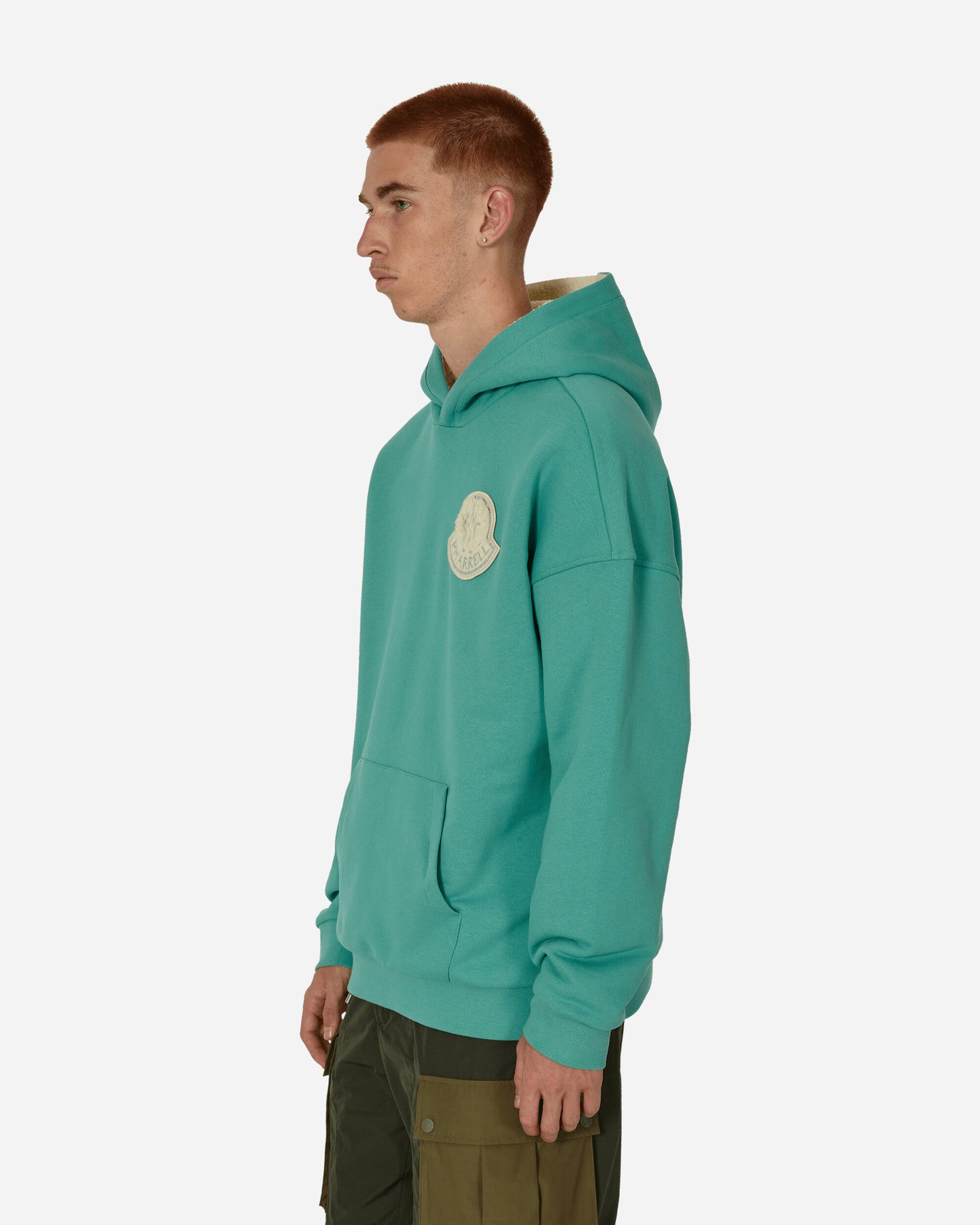 Moncler Genius Hoodie Sweater X Pharell Williams Green Sweatshirts Hoodies 8G00003M2818 84H