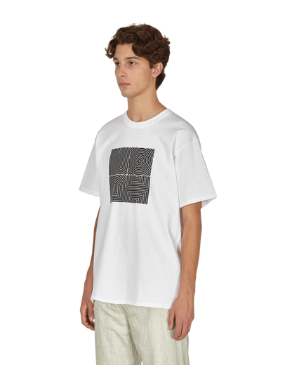 Noah Fingerprint White T-Shirts Shortsleeve T021FW21 WHT