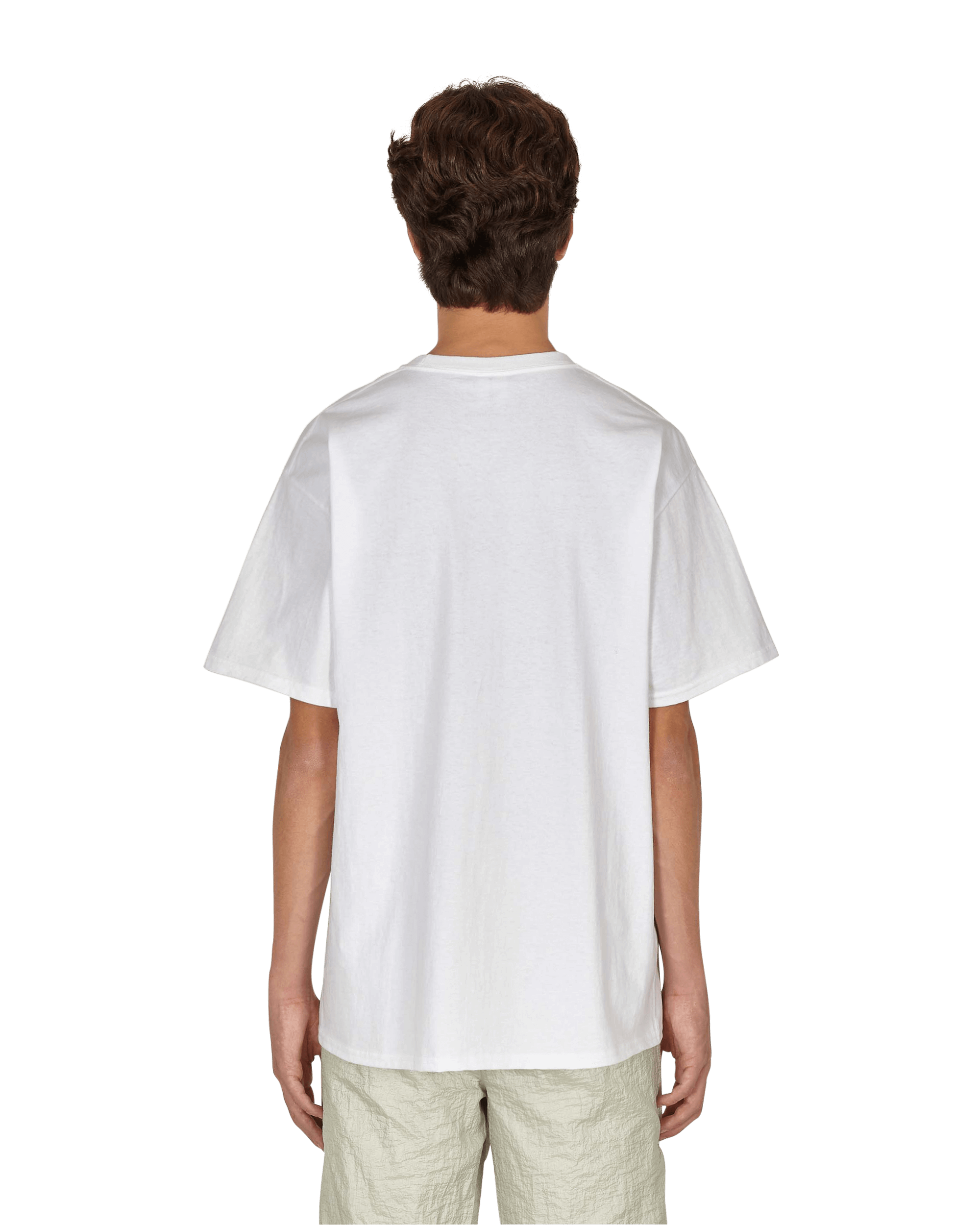 Noah Fingerprint White T-Shirts Shortsleeve T021FW21 WHT