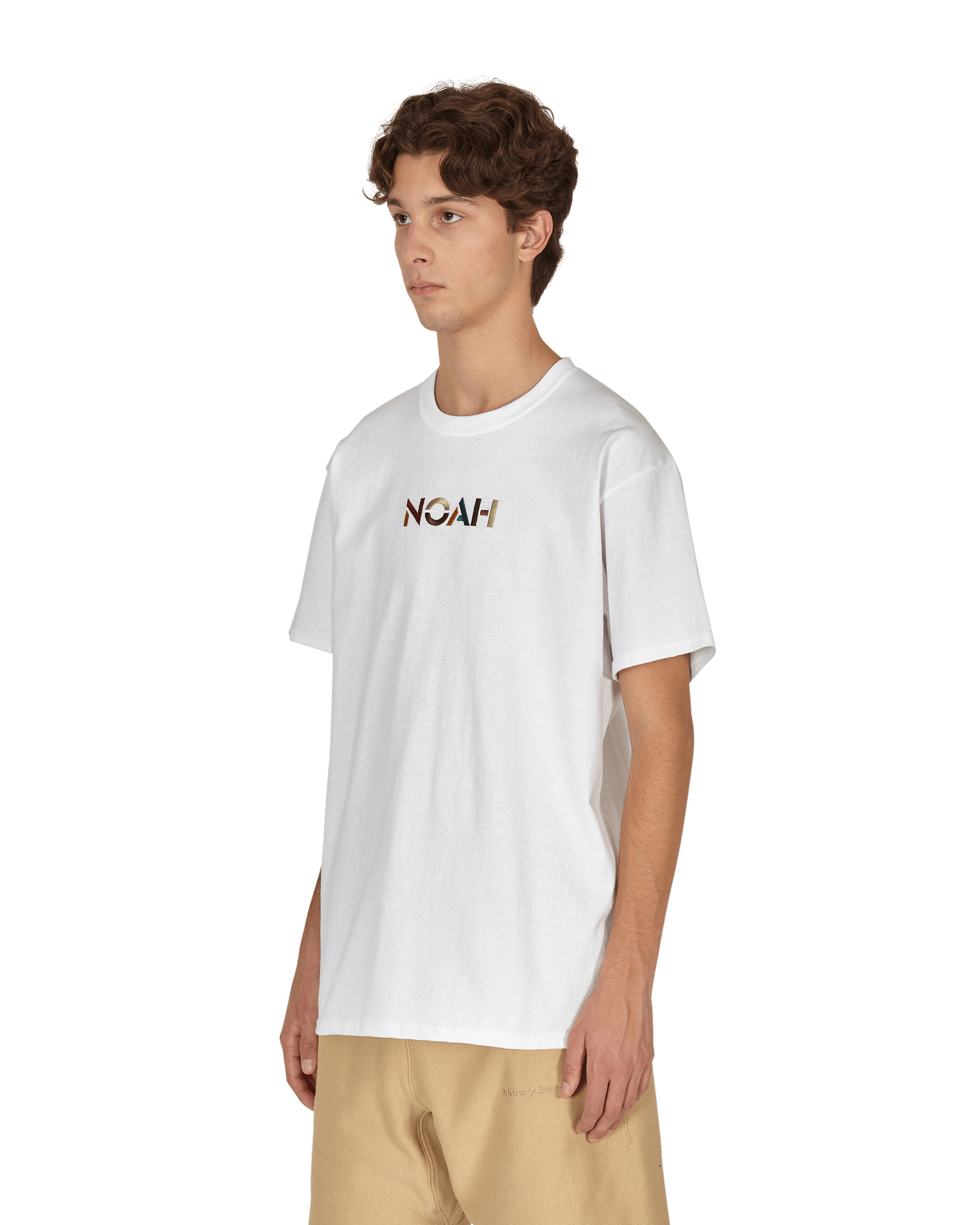 Noah Sign Tee White T-Shirts Shortsleeve T010FW21 WHT