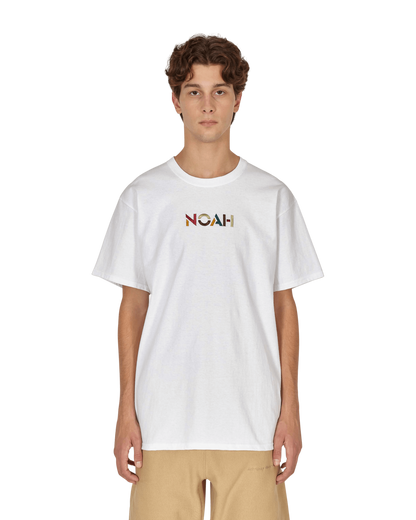 Noah Sign Tee White T-Shirts Shortsleeve T010FW21 WHT