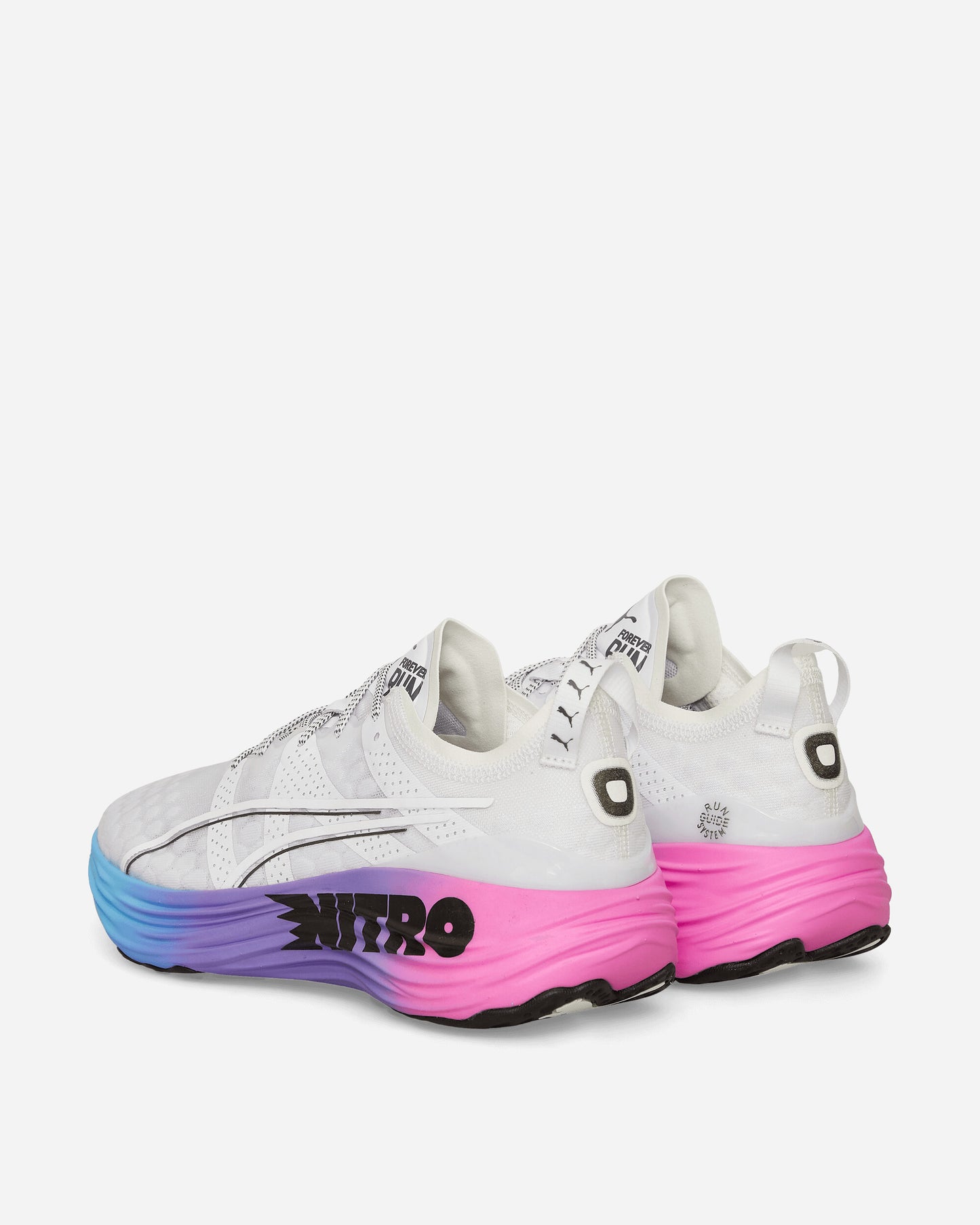 Puma Foreverrun Nitro Sunset White/Luminous Blue Sneakers Low 380007-02